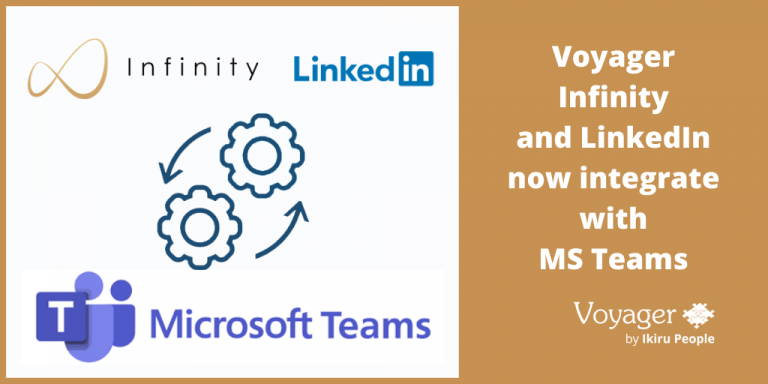 Voyager Infinity and LinkedIn now integrate with Microsoft Teams