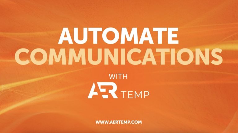 Automate Communications with AER Temp