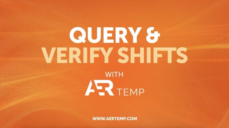 Query and Verify Shifts with AER Temp