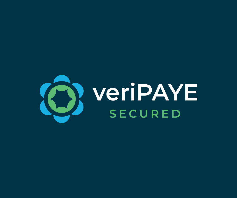 veriPAYE secured logo