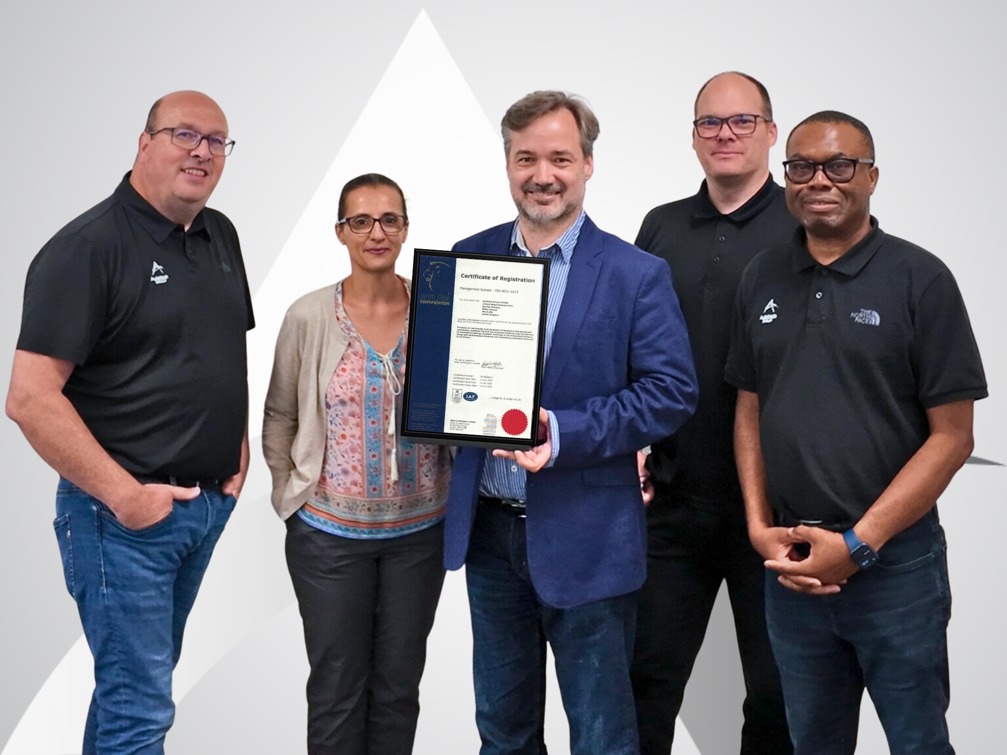 Autotech Group Achieves ISO 9001 Certification | The Global Recruiter